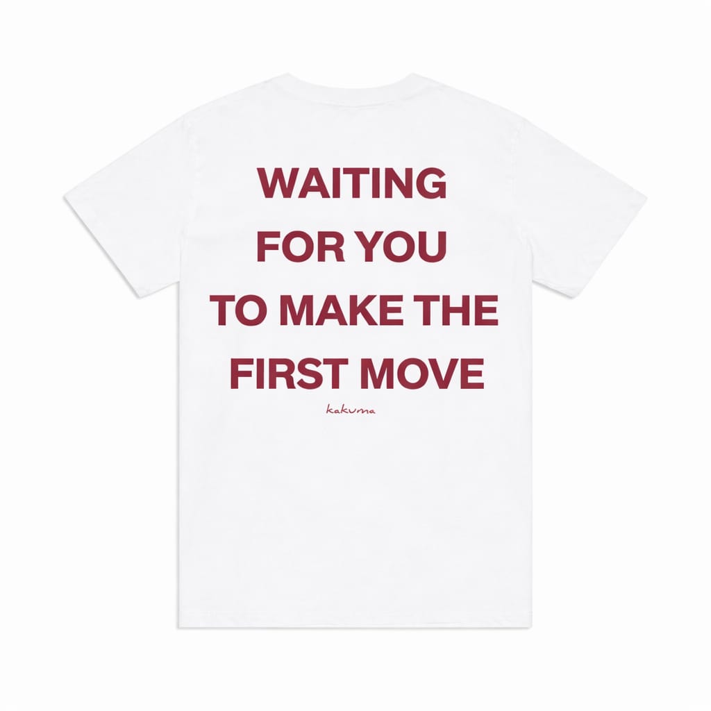 WAITING FOR YOU T-SHIRT [WHITE]