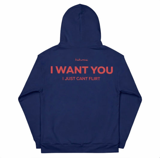 I WANT YOU HOODIE [BLUE/NAVY]